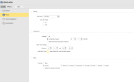 Screenshot of the Period object definition page in version 21.