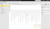Screenshot of the task filter in the Workflow editor.