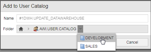 Screenshot des Dialogs