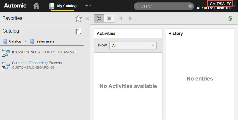 Screenshot von "Mein Katalog" für Smit/SALES