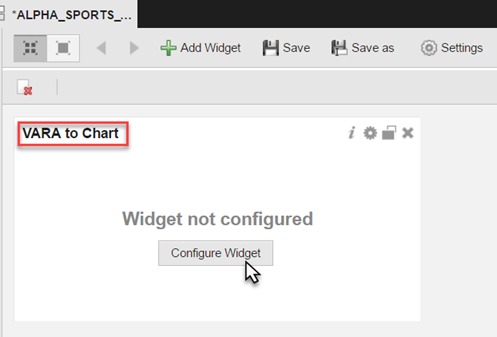 Widget konfigurieren