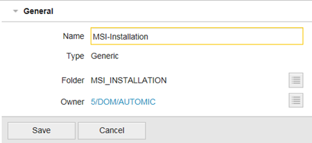 Image displaying context sensitive buttons