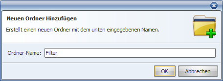 Dialog 'Folder'