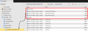 Image showing workflows stored in subfolder