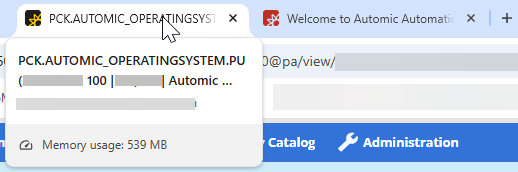 Screenshot of a tooltip in an AWI browser caption.