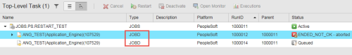 PeopleSoft object (PS)