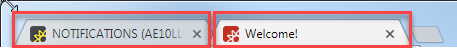 Screenshot showing two browser tabs.
