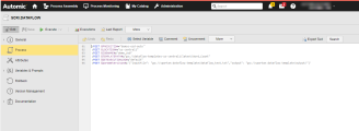Screenshot of the Script Object definition.