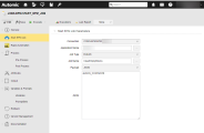 Screenshot of the JSON defitnition