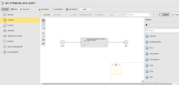 Screenshot of the Workflow with the job