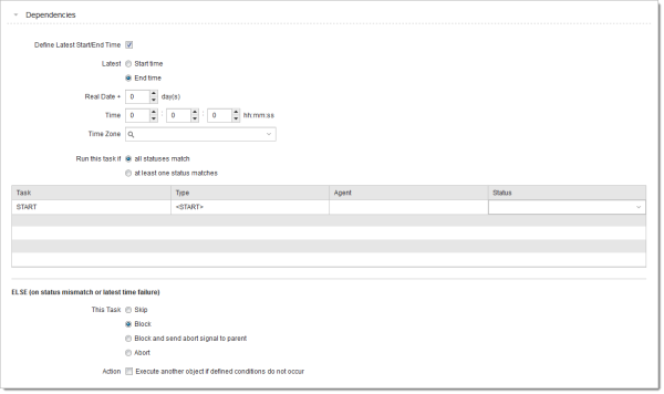 Workflow - Task - Dependencies