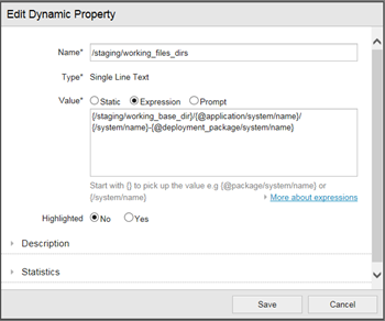 Image displaying Edit Dynamic Property dialog