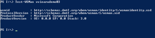 Image displaying command prompt