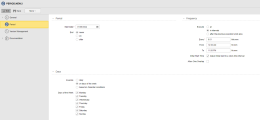 Screenshot of the Period object definition page.
