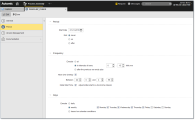 Screenshot of a Period object with the parameters described in the example