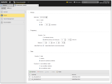 Screenshot of a Period object with the parameters described in the example