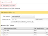 The following example shows endpoint (path) structure as it appears in AWI