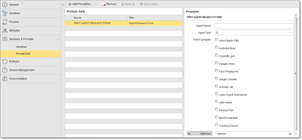 Page Prompt Sets