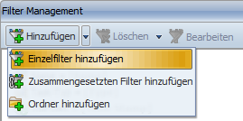 Hinzufügen eines neuen Einzelfilters – Schritt 1