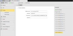 Screenshot der Seite „Script“ eines JMX-Jobs, der die Ansicht „Form“ anzeigt.