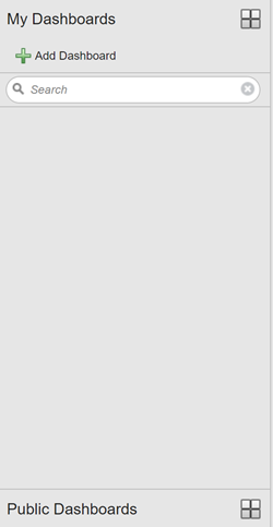 Screenshot der Dashboards-Ansicht in 12.3